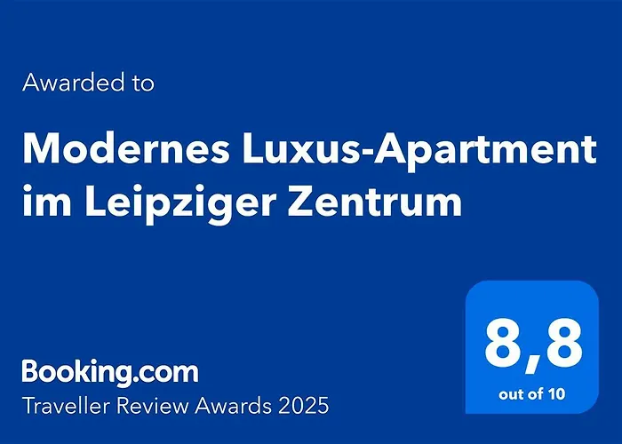 Modernes Luxus-Apartment Im Leipziger Zentrum